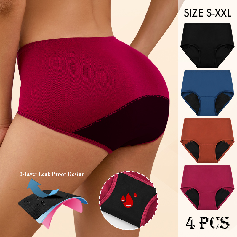 Period Panty Absorbent - Culottes menstruelles sans couture pour femmes,