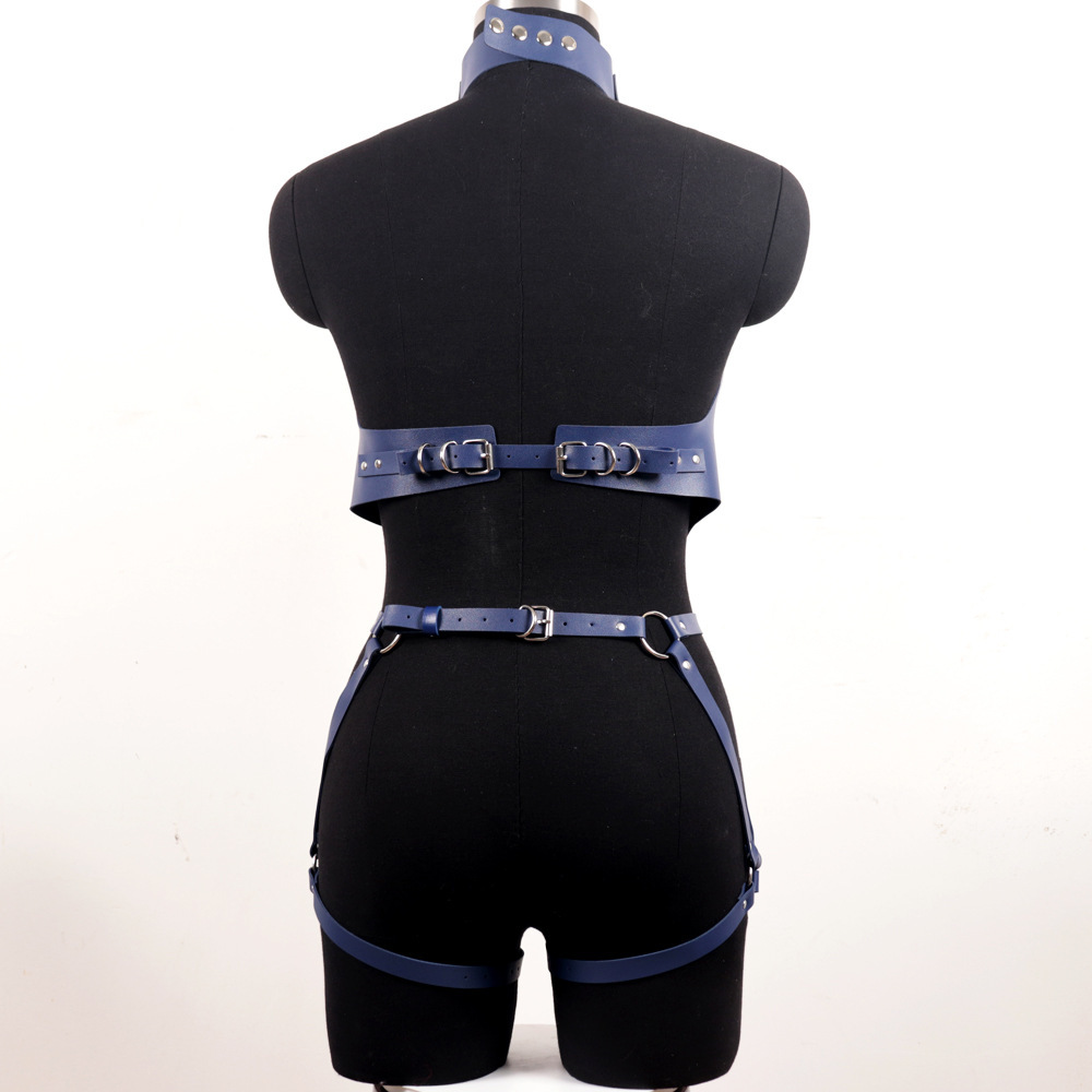 Ensemble de harnais en cuir po - Garter Belt Set avis et prix
