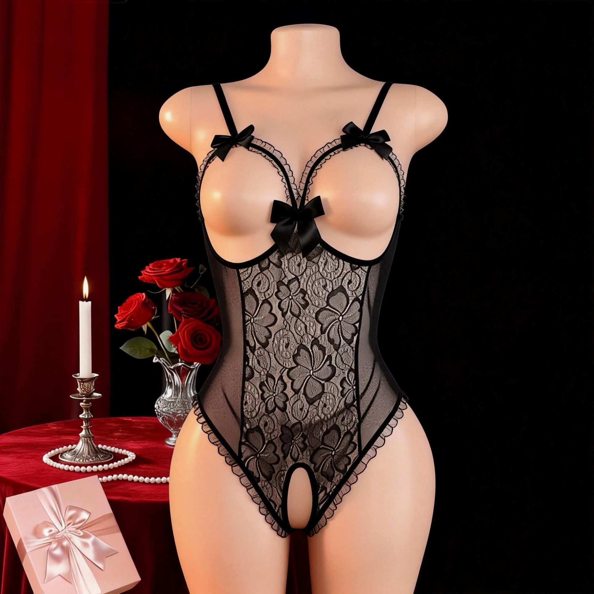 Lingerie sexy pour femme, nuis - Babydoll Chemise Night avis et prix