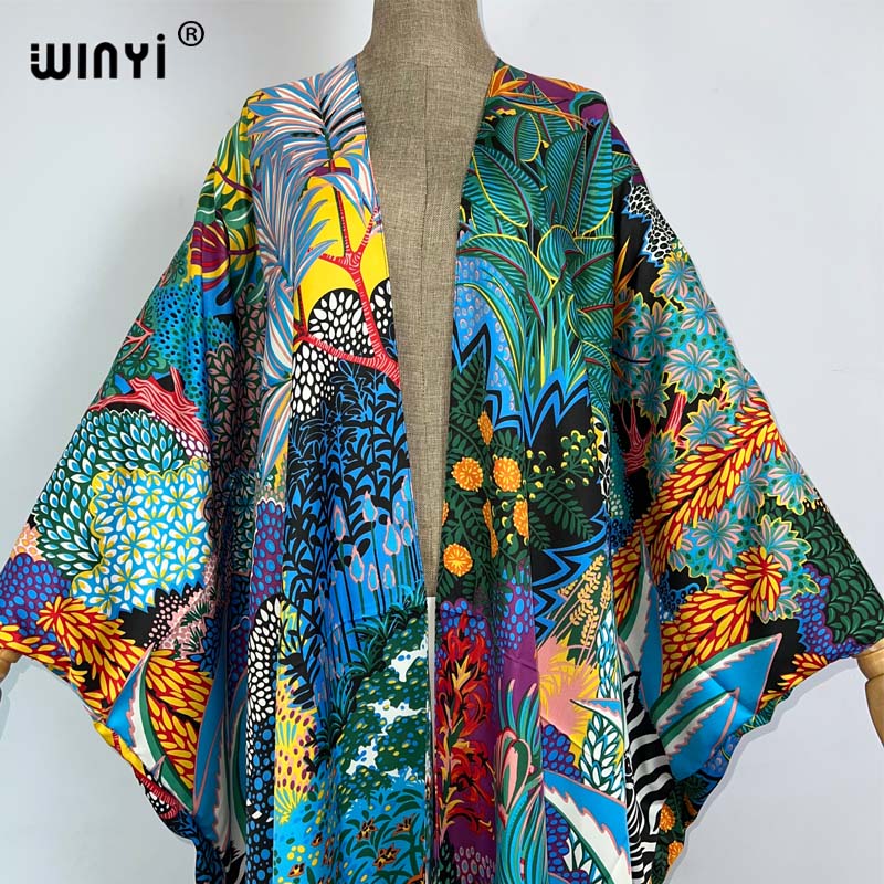 WINYI-Kimono à Manches Chauve- - Robe Silk Women avis et prix