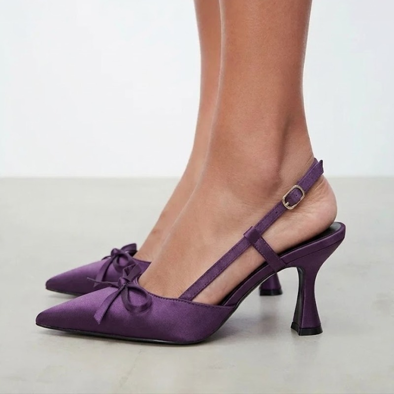 Escarpins élégants pour femmes - Slip Dress Satin avis et prix