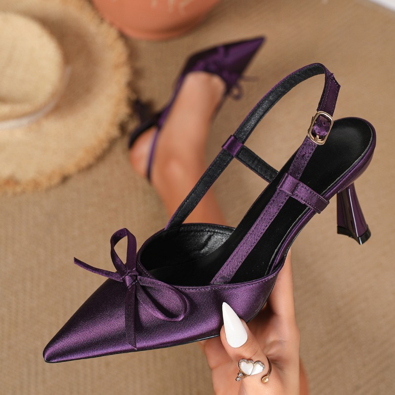 Escarpins élégants pour femmes - Slip Dress Satin avis et prix