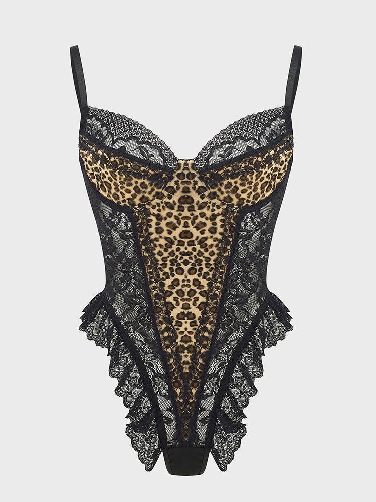 Body Sexy en dentelle à motif  - Shapewear Bodysuit Firm avis et prix
