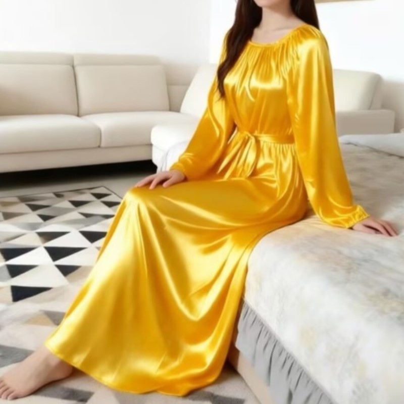 Robe de nuit unisexe en soie g - Robe Silk Women avis et prix