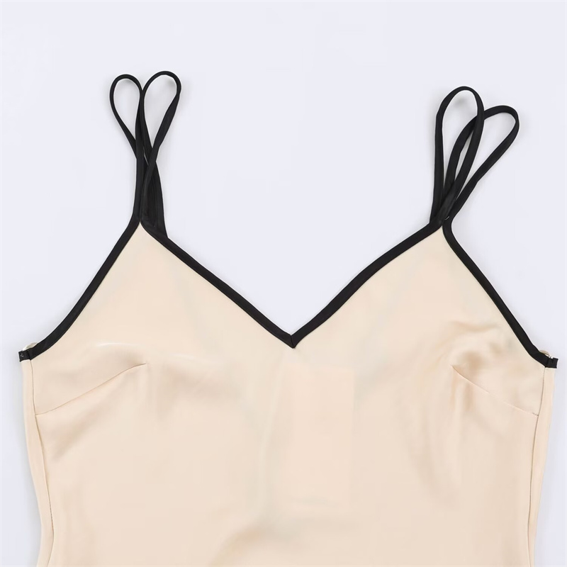Robe longue élégante et gracie - Slip Dress Satin avis et prix