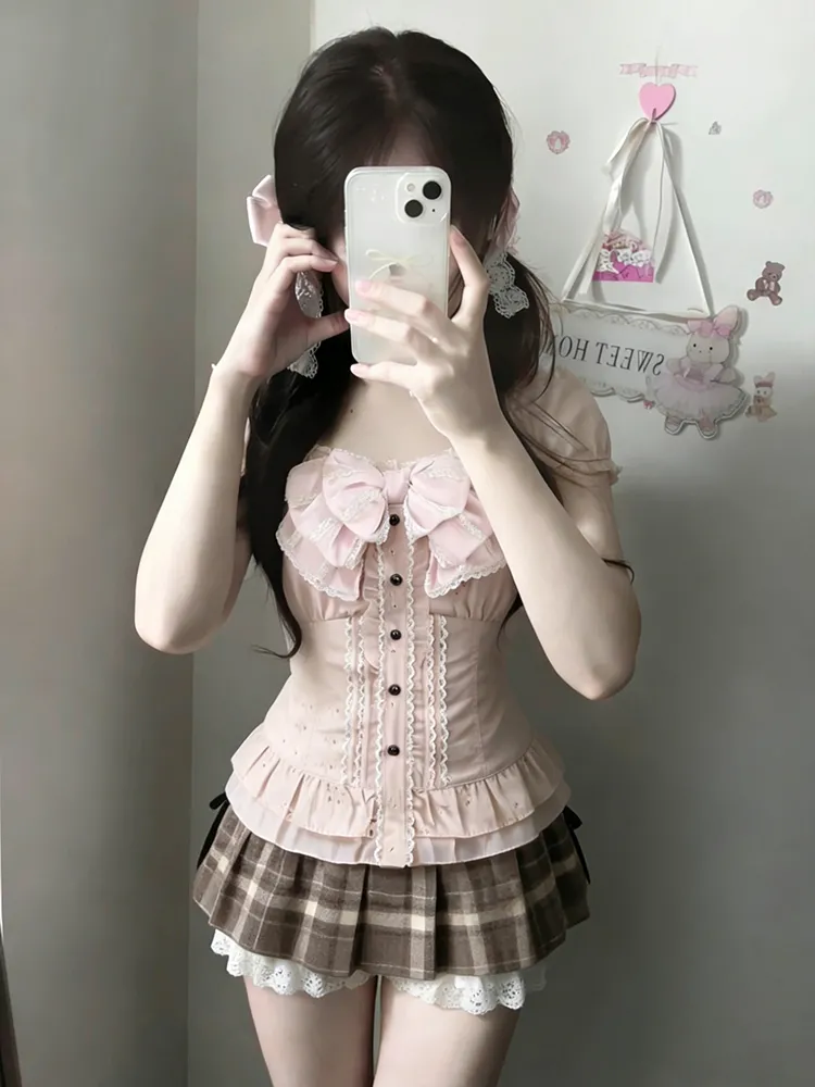 Ensemble de trois pièces japon - Cami Top Lace avis et prix